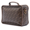 Fendi Zucca Coated Canvas Karligraphy Travel Bag Secondhand
