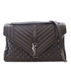 Saint Laurent Large Triquilt Leather Monogram Envelope Bag Secondhand