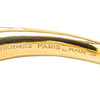 Secondhand Hermès Gold Plated Cheval Double Horse Bangle