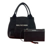 Balenciaga Canvas Navy Cabas XS Secondhand