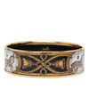 Hermès Wide Grand Apparat Horse Enamel Bangle 65 Secondhand