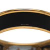Hermès Wide Grand Apparat Horse Enamel Bangle 65 Secondhand