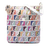 Fendi Multicolor Zucca Spalmati Forever Crossbody Secondhand