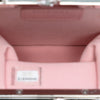 Chanel Lambskin and Acrylic Kiss Clutch with Chain Secondhand