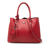 Prada Medium Saffiano Cuir Double Handle Satchel Secondhand