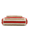 Secondhand Chanel CC Quilted Tweed Striped Single Flap