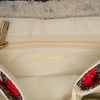 Secondhand Chanel CC Quilted Tweed Striped Single Flap