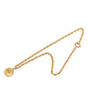 Chanel CC Gold Plated Rue Cambon Medallion Pendant Necklace Secondhand