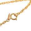 Chanel CC Gold Plated Rue Cambon Medallion Pendant Necklace Secondhand