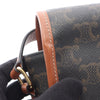 Celine Medium Triomphe Coated Canvas Folco Crossbody Secondhand
