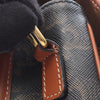 Celine Medium Triomphe Coated Canvas Folco Crossbody Secondhand