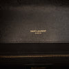 Saint Laurent Large Chevron Grain de Poudre Monogram Envelope Bag Secondhand