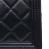 Secondhand Chanel Quilted Lambskin Boy Wallet On Chain