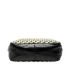 Prada Leather Perspective Cubes Shoulder Bag Secondhand