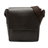 Burberry Smoke Check Coated Canvas and Leather Crossbody Secondhand