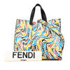 Secondhand Fendi Sarah Coleman Leather Vertigo Shopper Tote