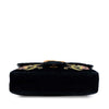 Gucci Large GG Marmont Matelasse Velvet Embroidered Loved Shoulder Bag Secondhand