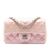Chanel Mini Rectangular Classic Iridescent Lambskin Single Flap Secondhand