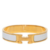 Hermès Narrow Enamel Clic H Bracelet PM Secondhand