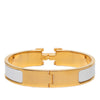 Hermès Narrow Enamel Clic H Bracelet PM Secondhand