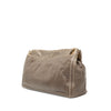 Prada Vitello Shine Push Lock Flap Shoulder Bag Secondhand