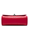 Chanel CC Quilted Crumpled Calfskin and Grosgrain Flap Secondhand