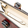Gucci Medium Tricolor Pebbled Calfskin Soho Convertible Top Handle Bag Secondhand