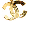 Secondhand Chanel Gold Plated CC Pendant Necklace