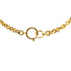 Secondhand Chanel Gold Plated CC Pendant Necklace