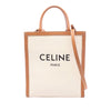 Celine Small Canvas Vertical Cabas Satchel Secondhand