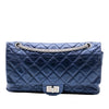 Secondhand Chanel Metallic Quilted Aged Calfskin Reissue 2.55 Double Flap 227