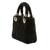 Dior Mini Velvet Cannage Lady Dior Secondhand