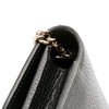 Gucci Leather Interlocking G Dollar Wallet on Chain Secondhand