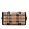 Secondhand Burberry Haymarket Check Coated Canvas Alchester Bowling Bag