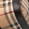 Secondhand Burberry Haymarket Check Coated Canvas Alchester Bowling Bag