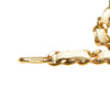 Chanel Gold Plated Medallion Leather Woven Chain Belt Secondhand