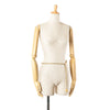 Chanel Gold Plated Medallion Leather Woven Chain Belt Secondhand