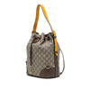 Gucci GG Supreme Neo Vintage Drawstring Bucket Bag Secondhand