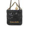Chanel Mini Shiny Calfskin 22 Handbag Secondhand