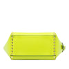 Valentino Small Leather Rockstud Double Handle Tote Secondhand