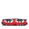 Miu Miu Multicolor Raffia Crochet Wallet on Chain Secondhand
