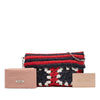 Miu Miu Multicolor Raffia Crochet Wallet on Chain Secondhand