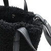 Balenciaga Shearling Everyday North South Tote XS Secondhand