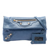 Balenciaga Lambskin Motocross Giant 12 Envelope Clutch With Strap Secondhand