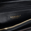Secondhand Chanel CC Chevron Calfskin Medal Flap