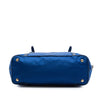 Prada Saffiano Trimmed Tessuto Zip Top Convertible Tote Secondhand
