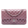 Chanel Medium Metallic Classic Lambskin Double Flap Secondhand