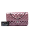 Chanel Medium Metallic Classic Lambskin Double Flap Secondhand