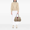 Secondhand Gucci GG Canvas Web New Ladies Tote