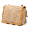 Ferragamo Mini Patent Trimmed Perforated Leather Vara Ginny Crossbody Secondhand